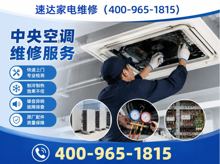 伊犁中央空调维修展示图